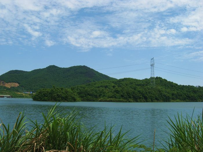 马岙水库景色