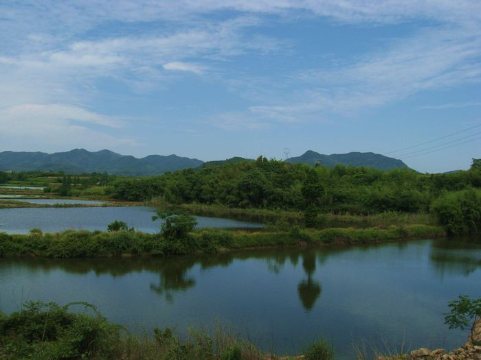 马岙水库景色