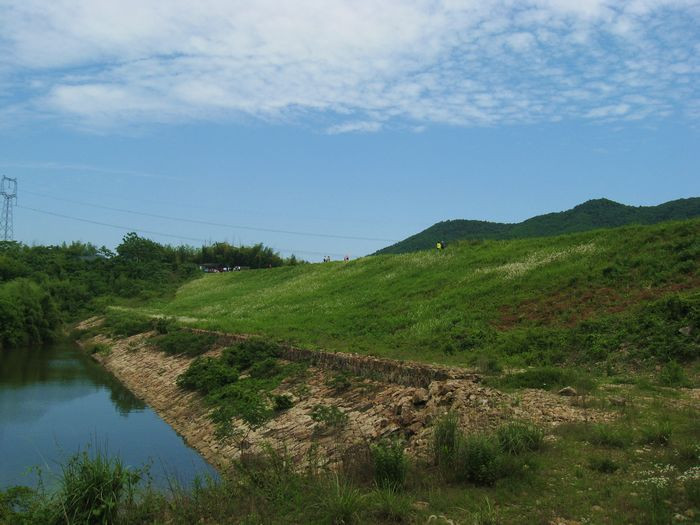 马岙水库景色