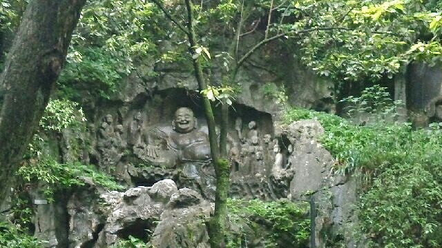 陪客户杭州半日游,走了灵隐寺和西湖