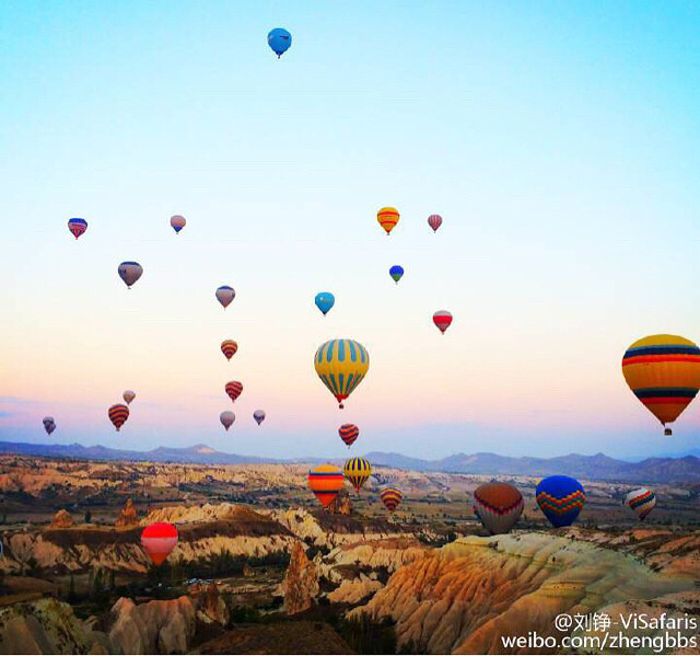 10月份有想去土耳其自驾游的么 热气球