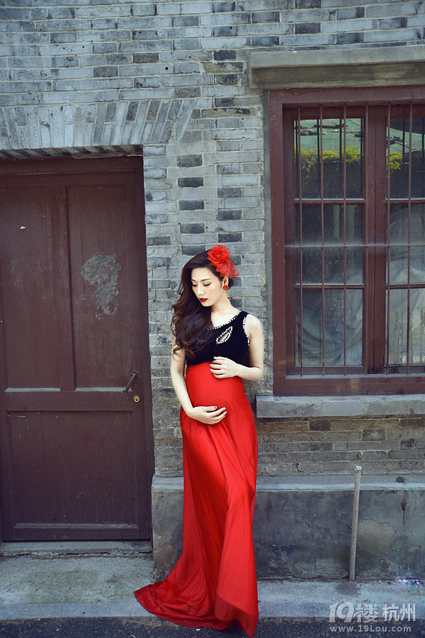 孕31周,在bob拍摄的孕照~亲子照好欢乐!