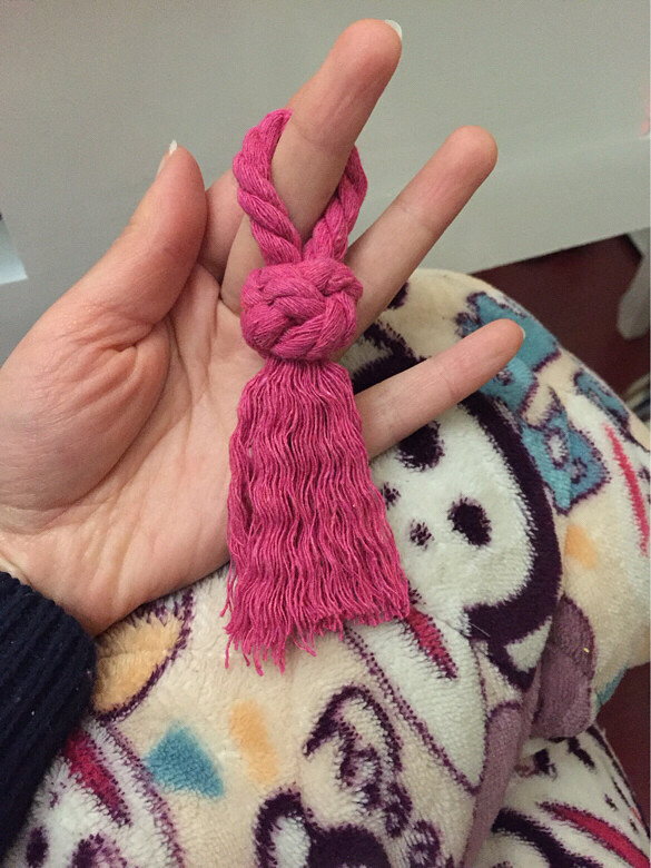 自制狗咬绳有木有人喜欢?10元三个,不包