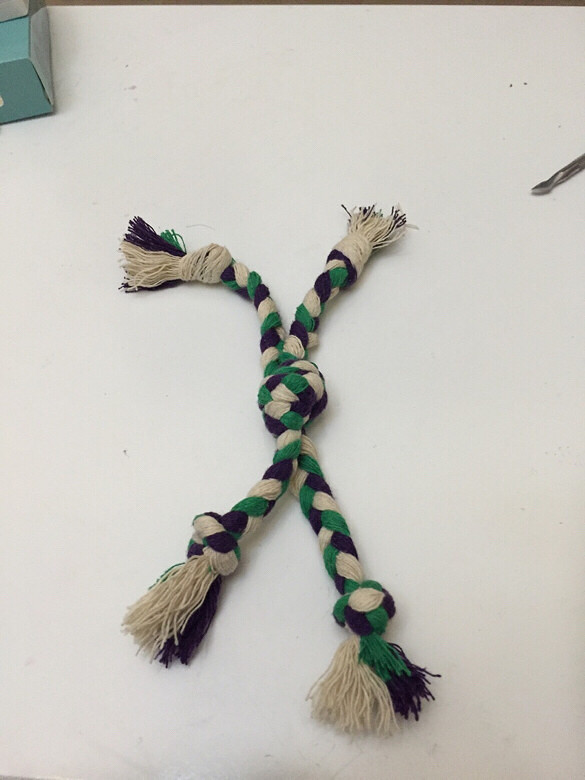 自制狗咬绳有木有人喜欢?10元三个,不包