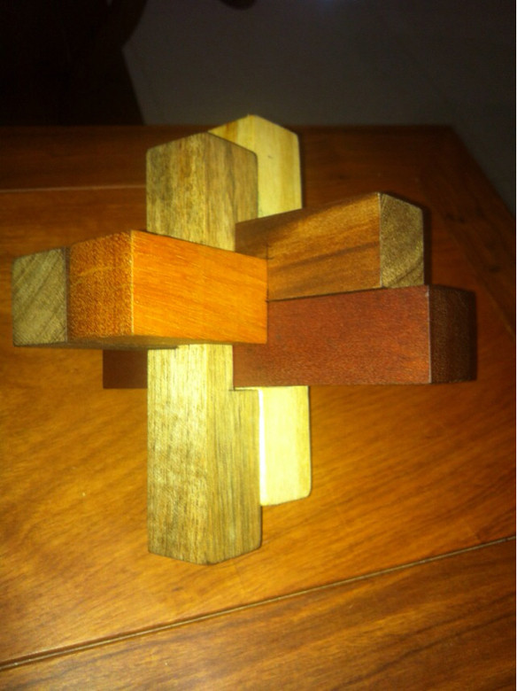 自己动手做了这鲁班锁,小伙伴认为