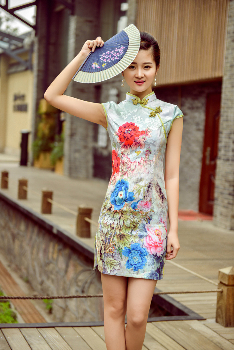 旗袍美女,中国美才是真的美!