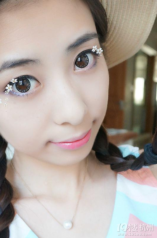 【蕾丝花朵小心机】清凉夏日花仙子蕾丝妆容