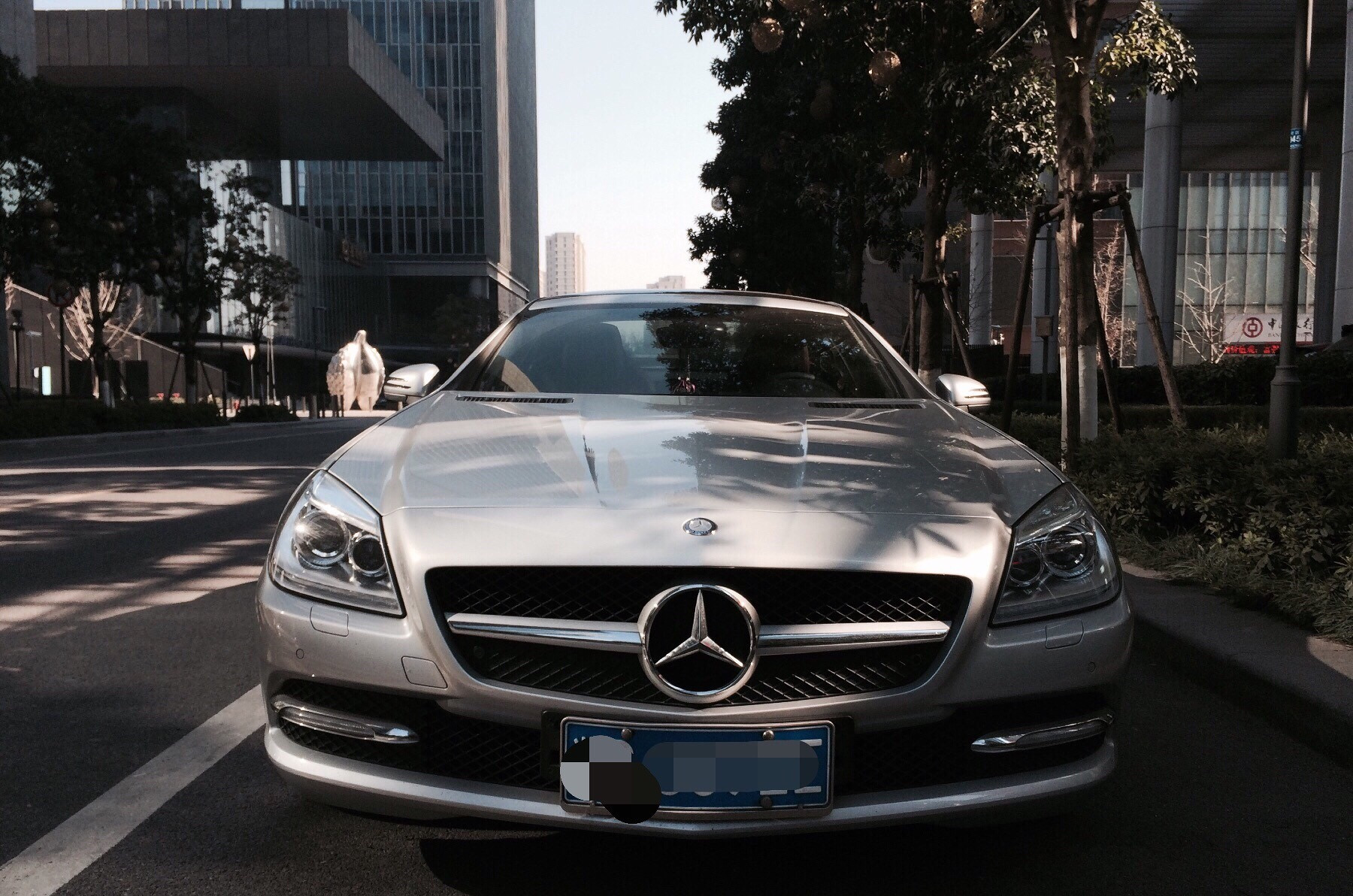 奔驰slk200小跑!忍痛割爱!