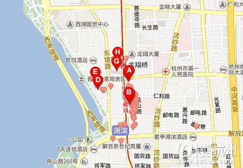 杭州银泰城地址大全!愉快地去购物吧!