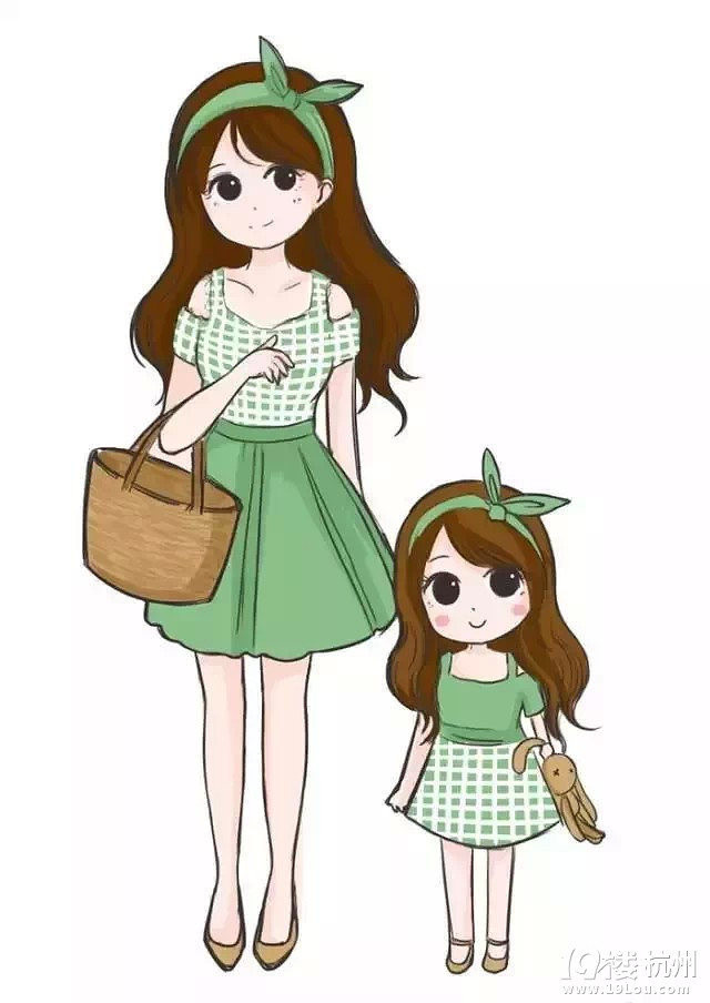 多少人因为这一组画想要个女儿