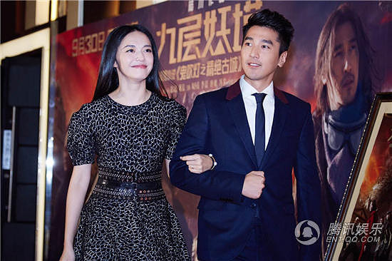 赵又廷首映谈吻戏 高圆圆人群低调出席-影片推