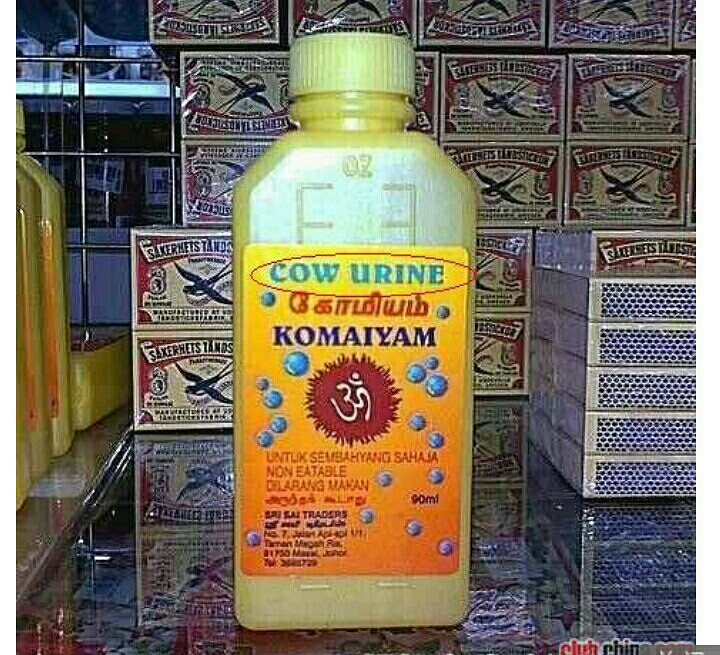 奇葩美食牛尿饮料印度是个神奇的国度