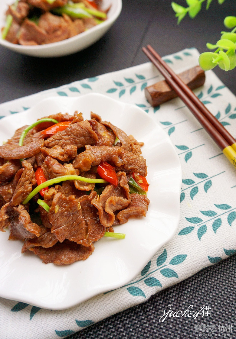 【感恩节】送酒下饭两相宜---尖椒炒羊肉