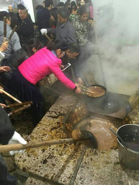 红糖节,打糖沟,做姜糖子咯