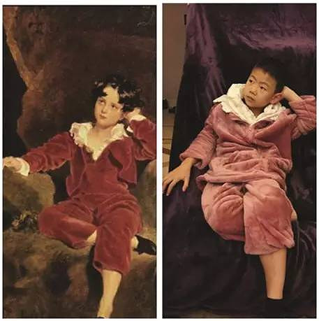 笑喷了,杭州小学生模仿世界名画……比买家秀好