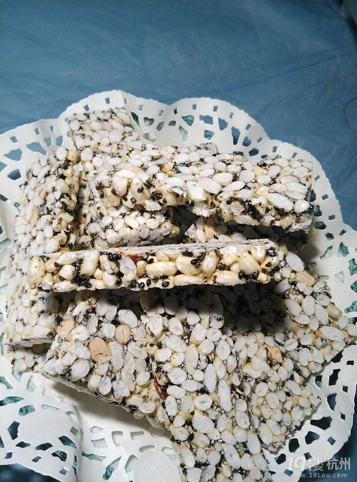 金华农家土特产冻米糖 切切糖纯手工制作