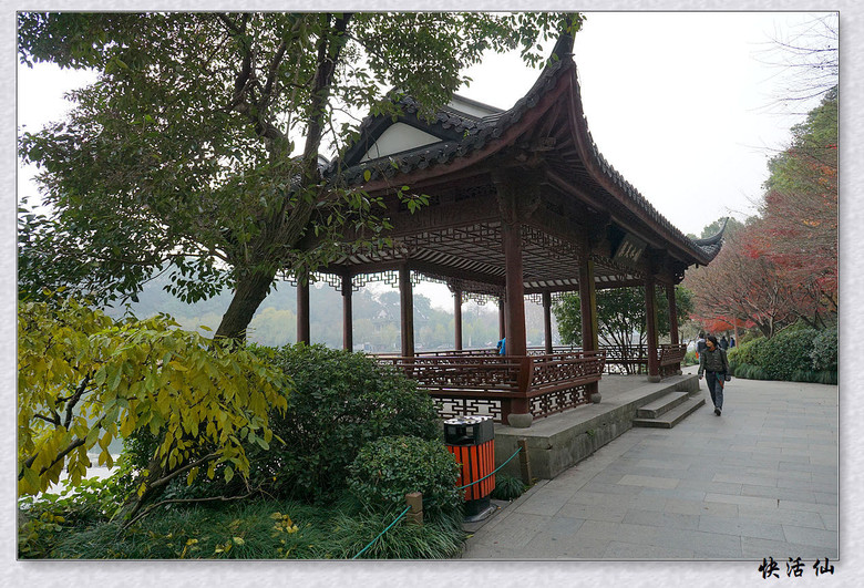 杭州西湖北山路镜湖厅段随拍