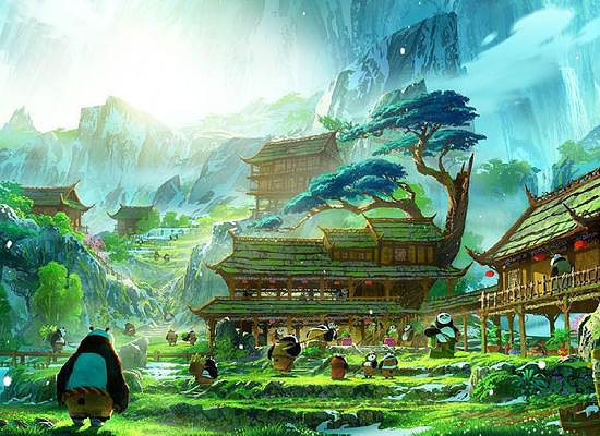 《功夫熊猫3》影评:视觉盛宴 兼顾动作和幽默