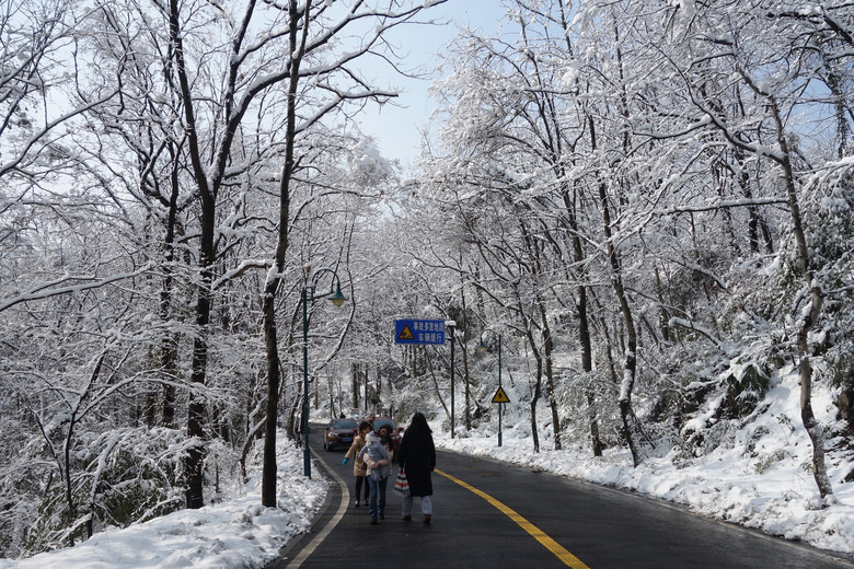 【杭州最美赏雪景的乾隆古道】