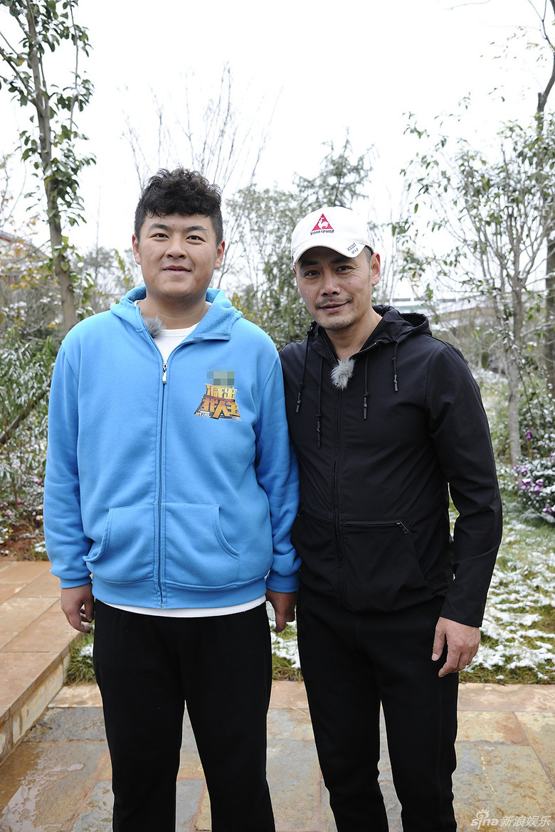 詹昌荣和邵兵合影