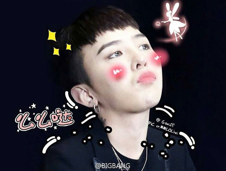 萌萌哒gd,帅气的g–dragon!