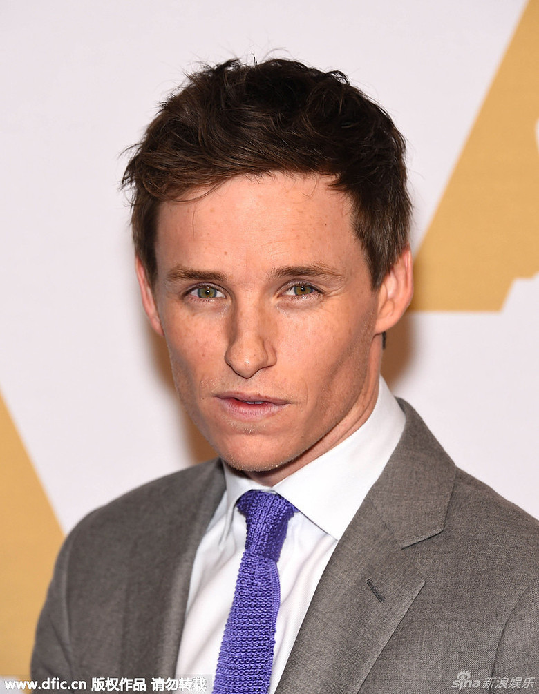 组图:莱昂纳多詹妮弗劳伦斯出席Oscar提名午宴