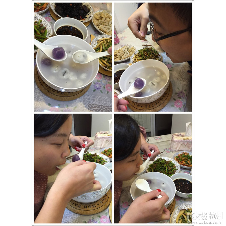 【元宵】吃大餐+咸菜豆腐干肉餡湯圓(自�。�-my favourite food