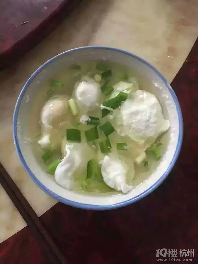 来一碗清泉煮荷包蛋