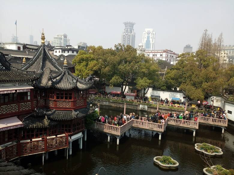 城隍庙九曲桥-手机随手拍-杭州19楼