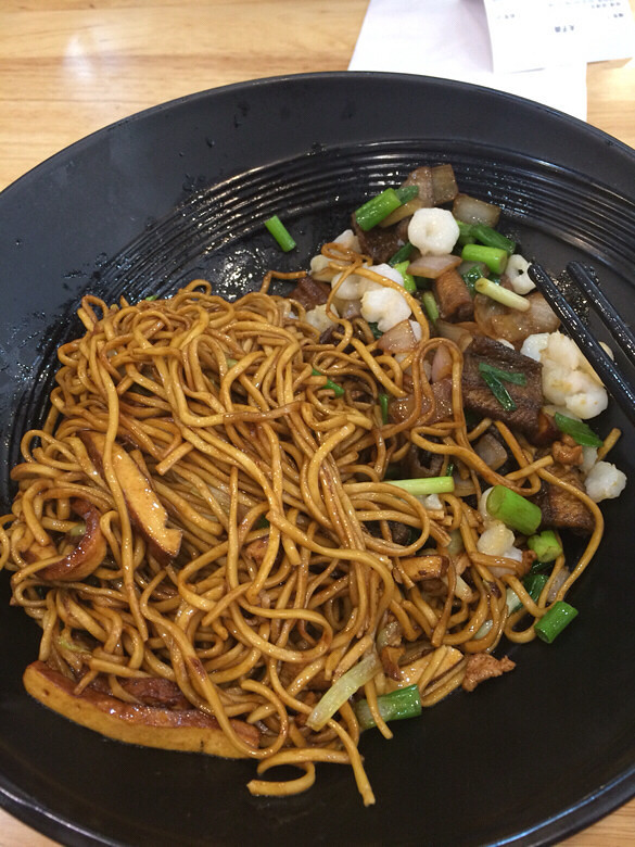 肉丝拌川虾爆鳝