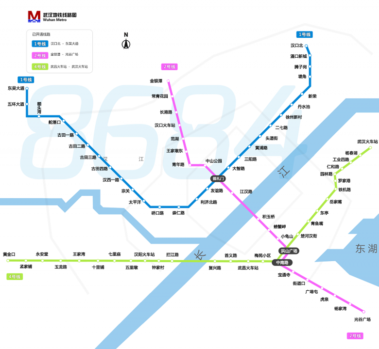 汉口北地铁规划图片