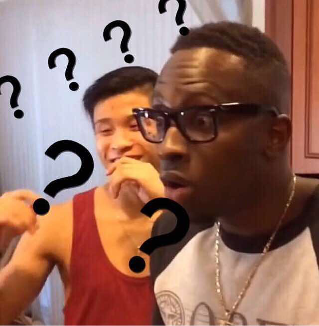 黑人盆友的excuse me