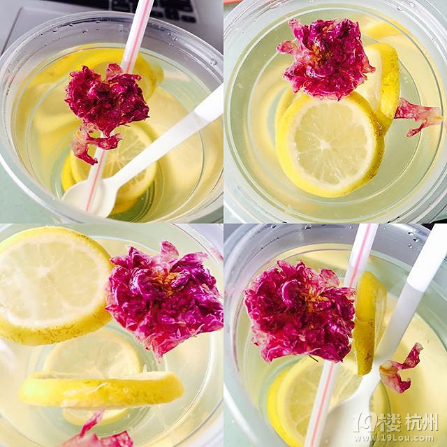 柠檬蜂蜜玫瑰茶