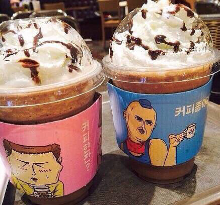 韩国coffee bean咖啡 这贱贱的