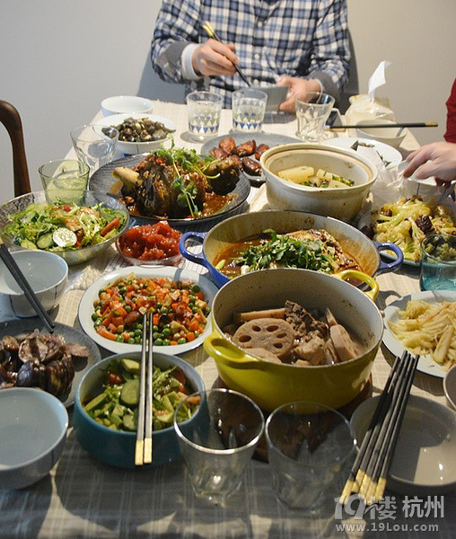 朋友做客 烧了好多美食