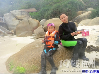 美丽的天堂,龙仔湾旱鸭子下水也精彩