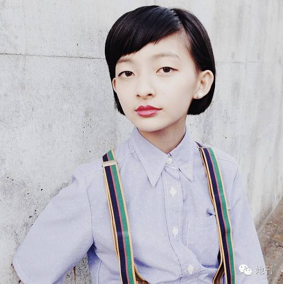 00后少女逆天了!12岁出道15岁就要称霸时尚圈