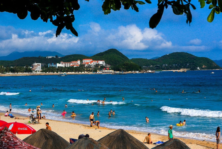 海南三亚大东海景区