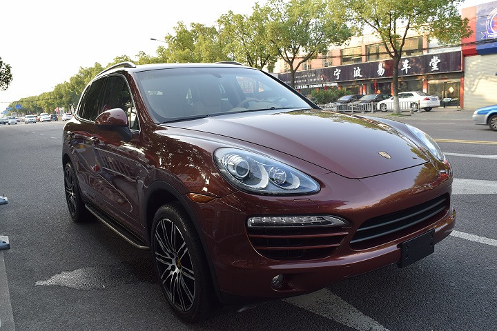 【8---】保时捷 卡宴3.0t 柴油版 赤褐色【2013-08】78.8万