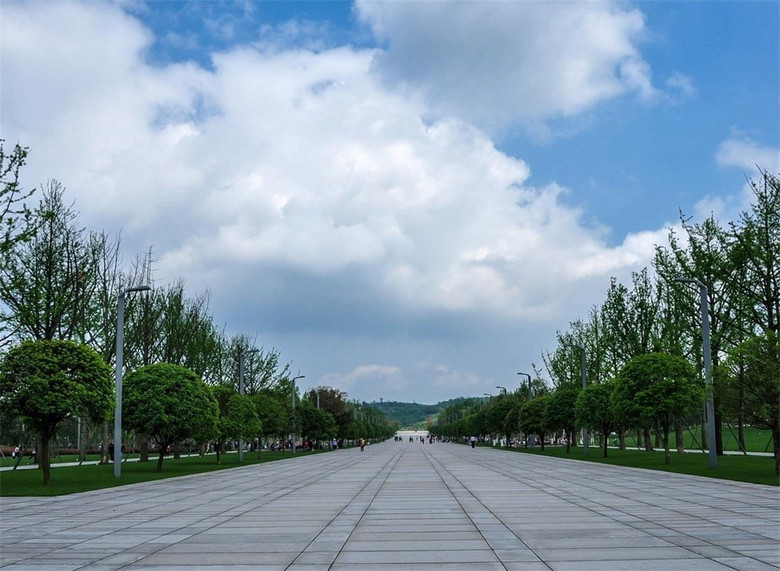 渝北中央公园图片图片