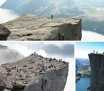 惊呆!全球10大最扣人心弦的悬崖