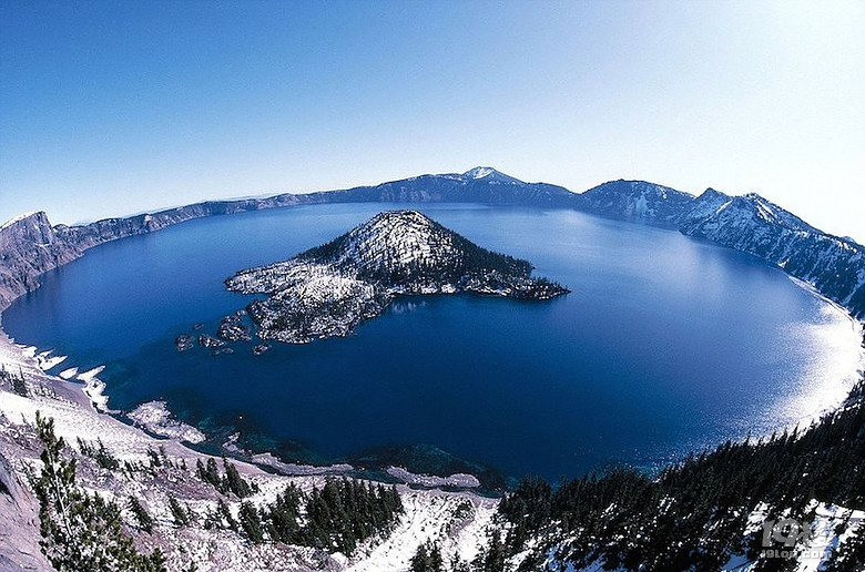 美国火山湖国家公园游记