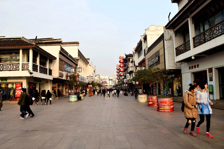 苏州步行街---观前街