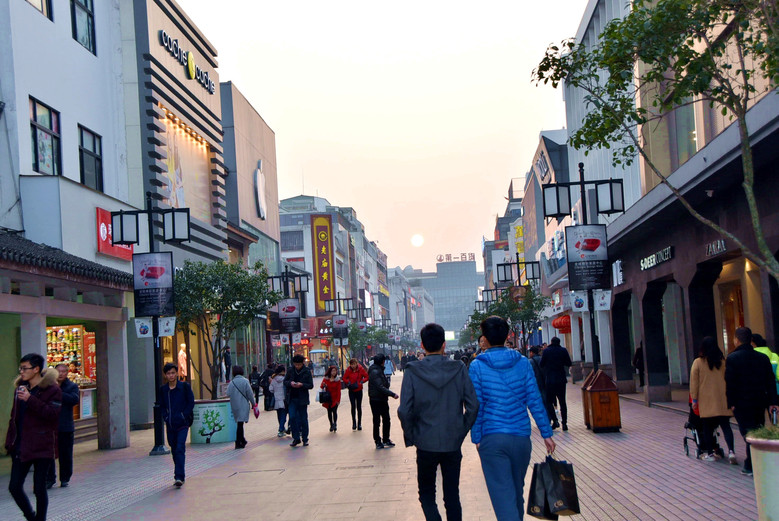 苏州步行街---观前街