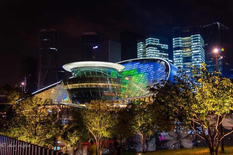 杭州國際會議中心夜景