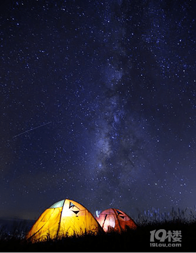 遂昌高坪露营之旅，天上的星星和地上的人