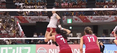 没有什么是一个扣球解决不了的!朱婷到底有多强