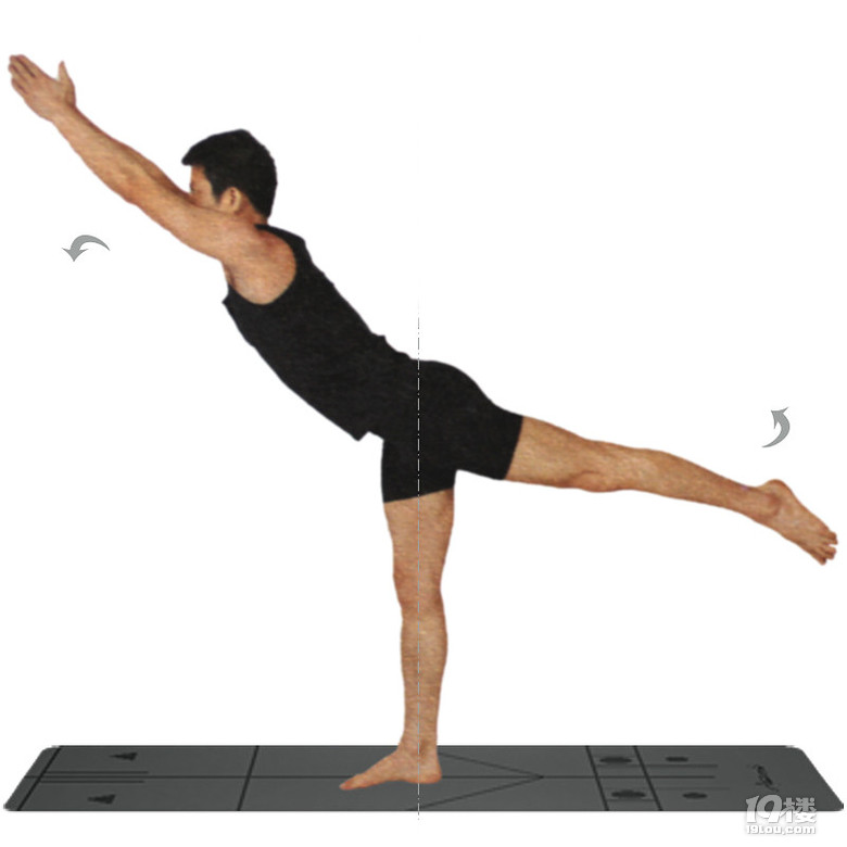 瑜伽体式--战士第三式