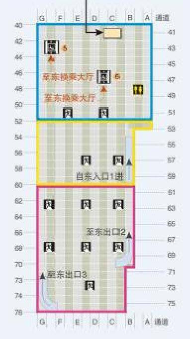 杭州东站候车厅平面图图片