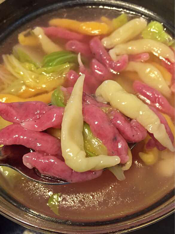 晚餐白菜三色鱼面果小主赞不绝口灭了